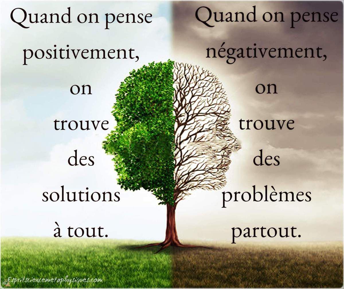 Les pensées positives